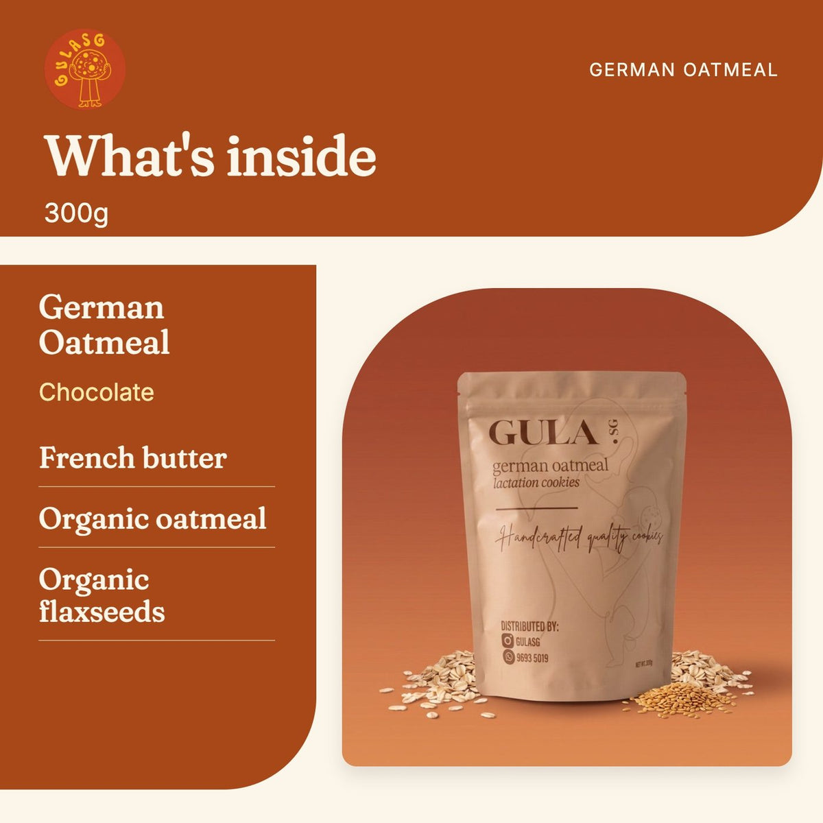 What is inside German Oatmeal